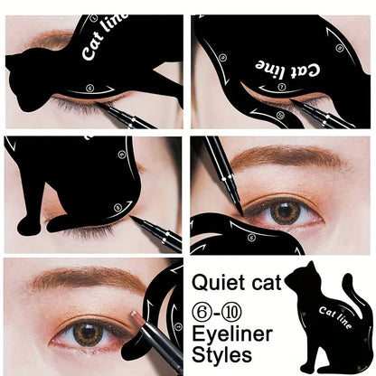 DIVERSE DEPOT™ - Perfect Eyeliner Stencil Easy Wing