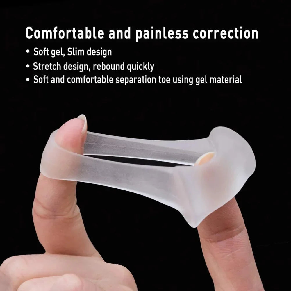 DIVERSE DEPOT™ - Silicone Toe Separator Pain Reliever