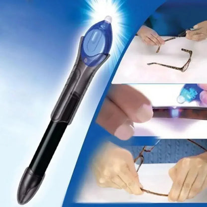 DIVERSE DEPOT™ - UV Liquid Plastic Repair Glue Pen