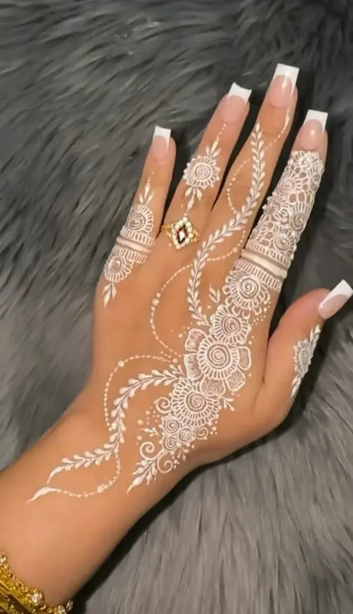DIVERSE DEPOT™ - Sparkle Shine Glitter Mehndi Set