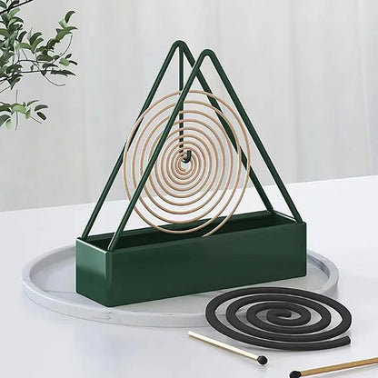 DIVERSE DEPOT™ - Safe Metal Mosquito Coil Burner Stand