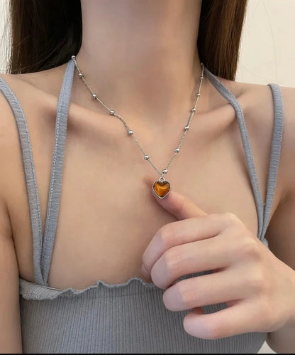 DIVERSE DEPOT™ - Mood Changing Heart Necklace