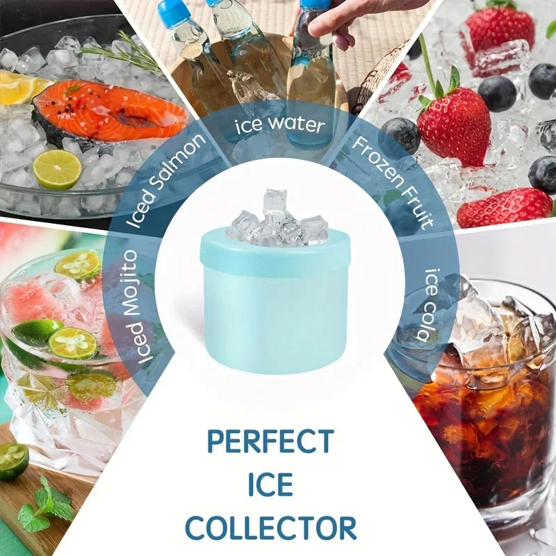 DIVERSE DEPOT™ - Quick Portable Ice Cube Maker Cup
