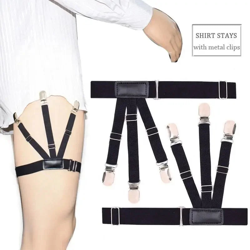DIVERSE DEPOT™ - Adjustable Shirt Stays Tuck Holder