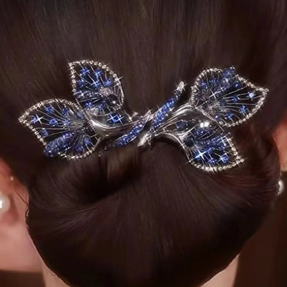 DIVERSE DEPOT™ - Elegant Crystal Butterfly Hair Band