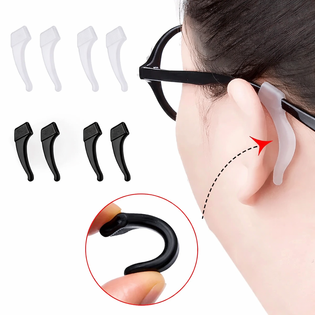 DIVERSE DEPOT™ - Anti Slip Glasses Ear Hook Grips