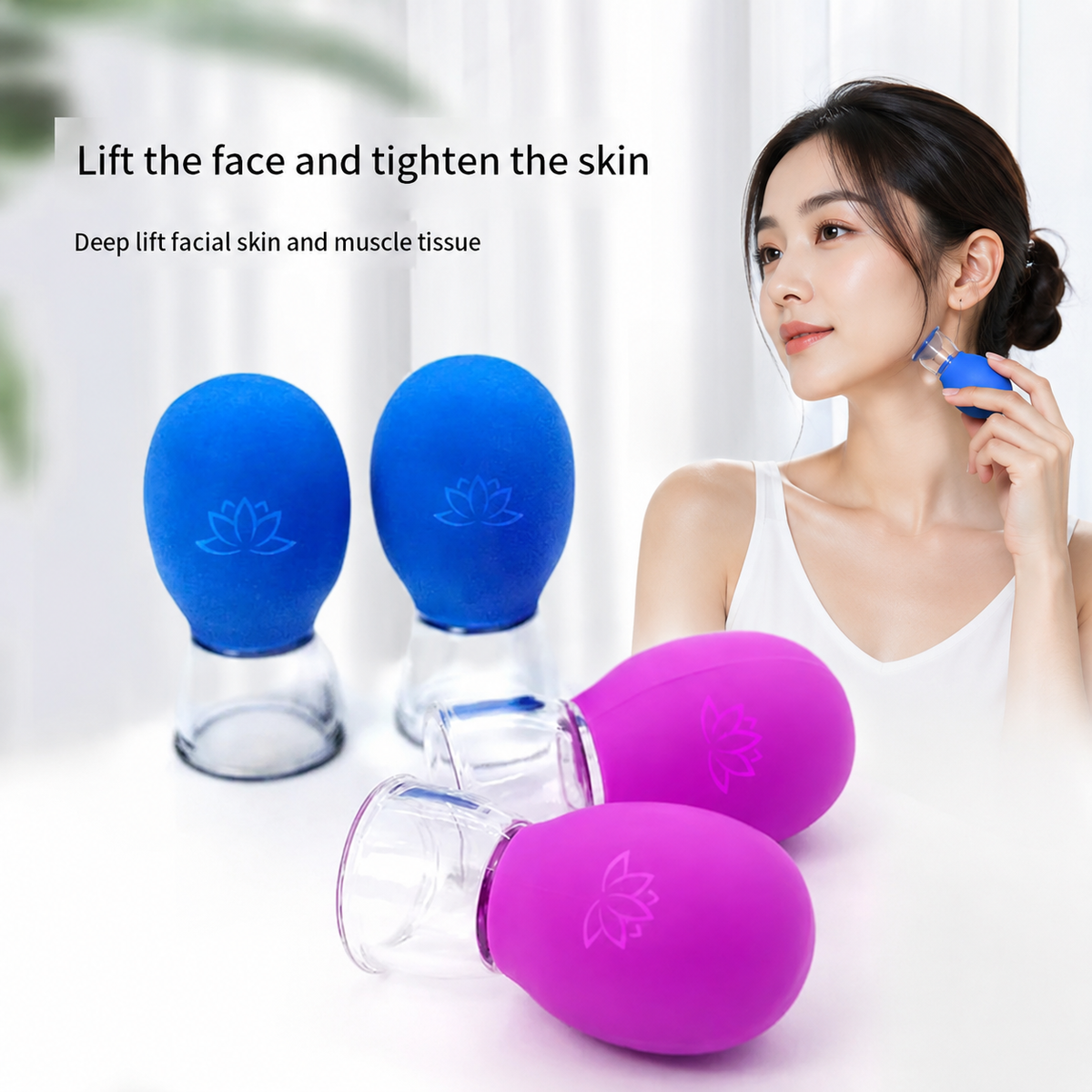 Anti-Wrinkle Facial Massage Cups