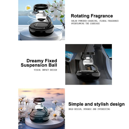 DIVERSE DEPOT™ - Solar Levitating Car Air Freshener | USA Imported