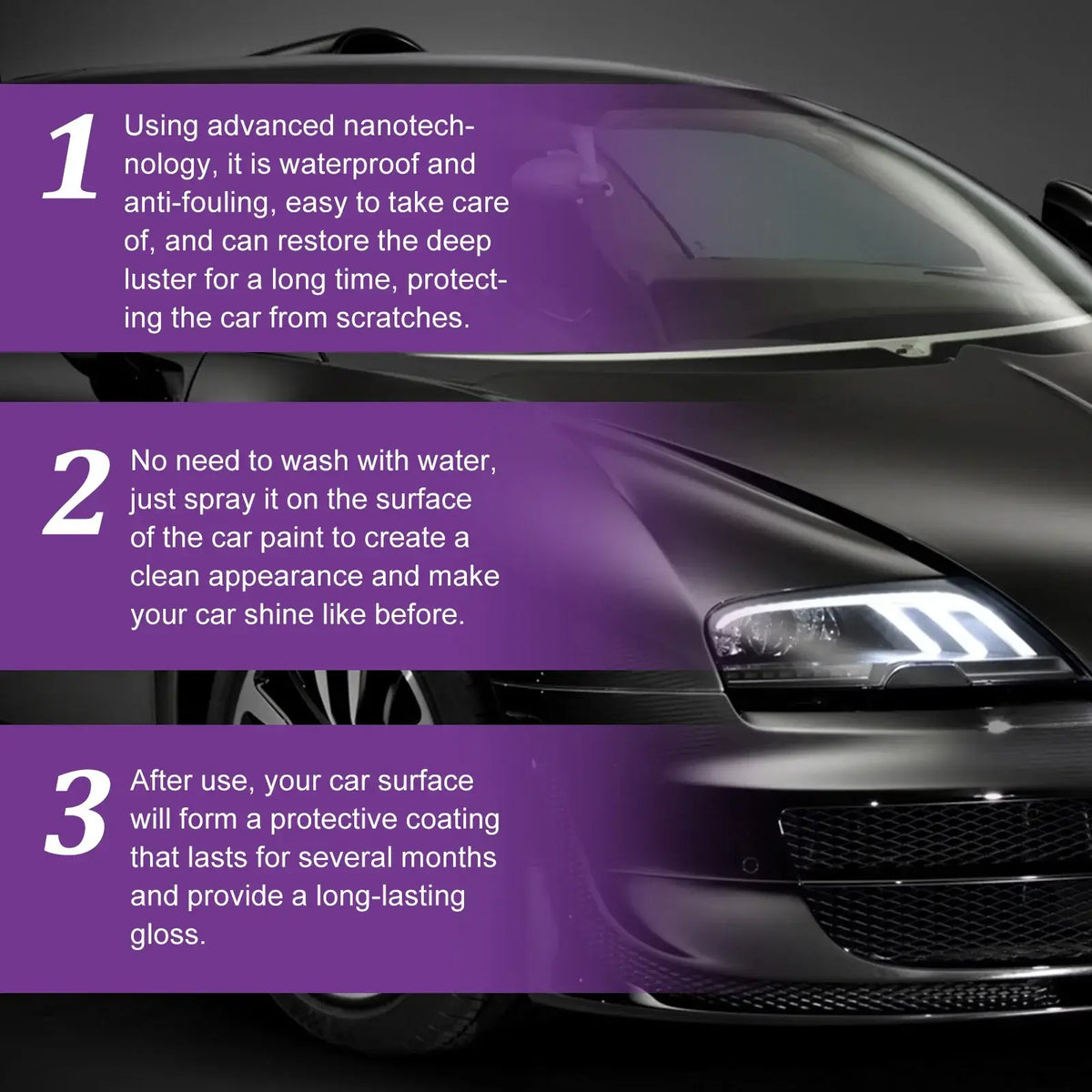 Shine Armor 3-in-1 Ceramic Coating Spray - diverse depot official