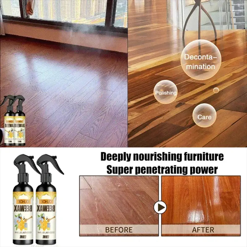 Beeswax Furniture Polish + Spray - diverse depot official