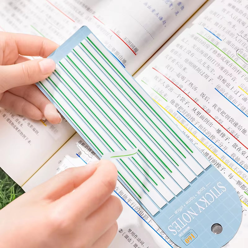 DIVERSE DEPOT™ - Transparent Study Smart Sticky Note Tabs