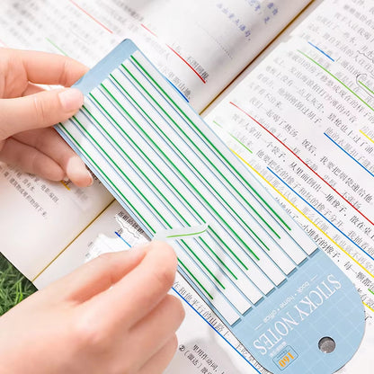 DIVERSE DEPOT™ - Transparent Study Smart Sticky Note Tabs