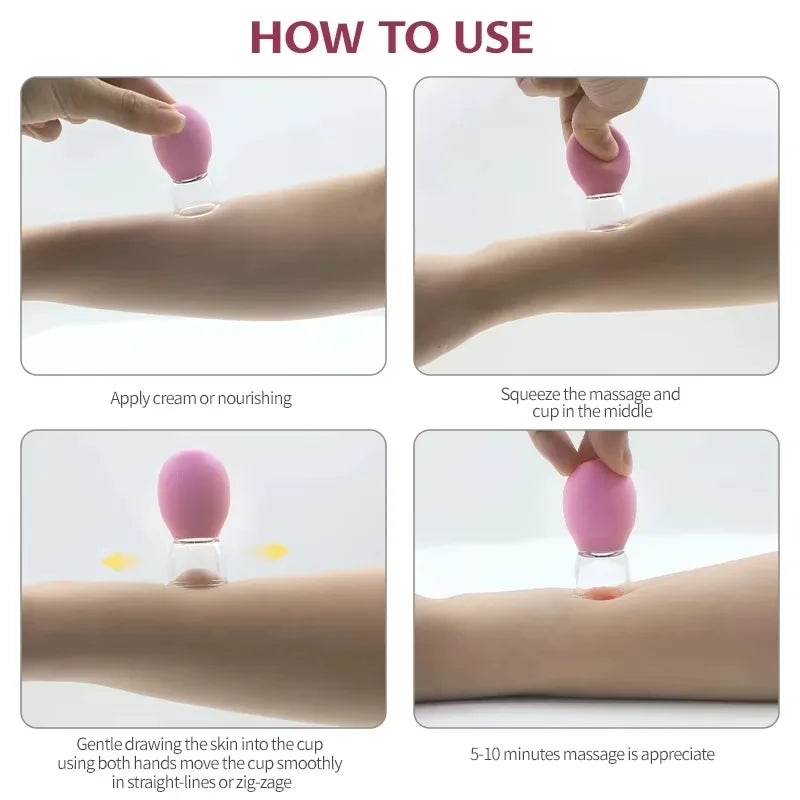Anti-Wrinkle Facial Massage Cups