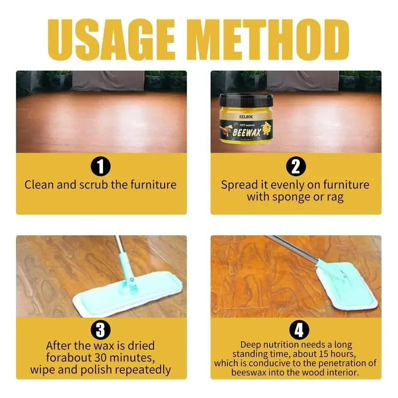 Beeswax Furniture Polish + Spray - diverse depot official