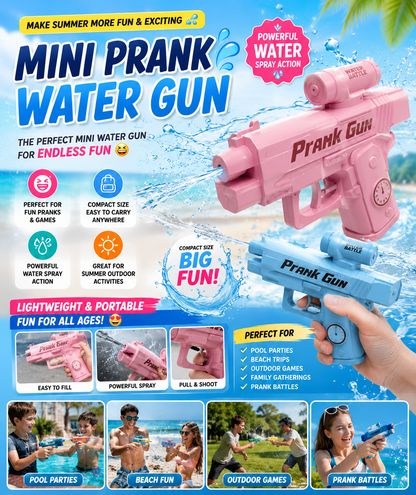 DIVERSE DEPOT™ - Kids Mini Prank Water Gun