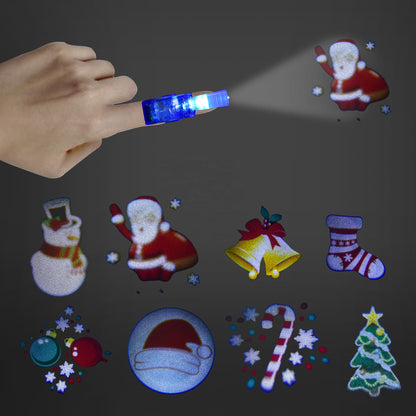 Kids Cartoon Finger Light Projector
