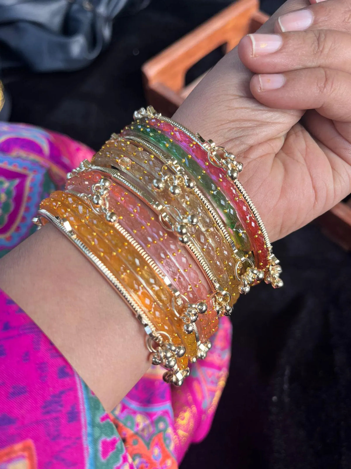DIVERSE DEPOT™ - Kashmiri Ghungroo Bangles | Imported Quality