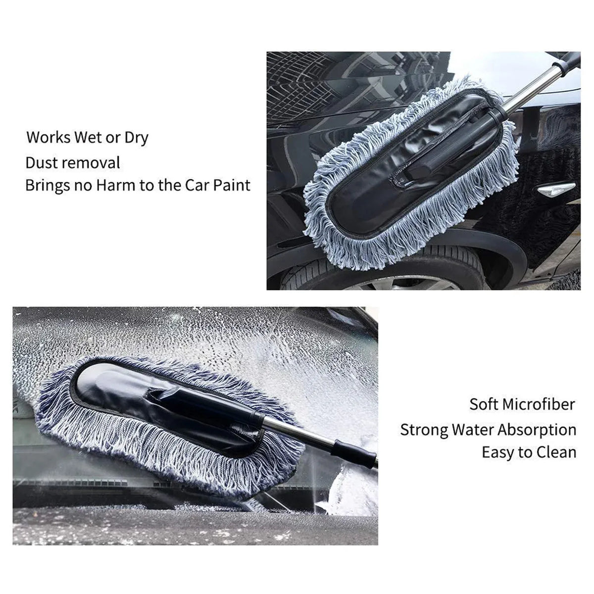 Premium Microfibre Car Duster | Viral Magic Car Duster