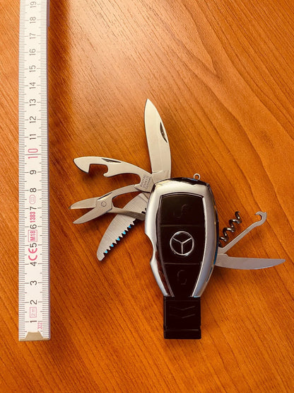 9-in-1 Car Keychain Multi-Function Tool | Self Defense Car Keychain