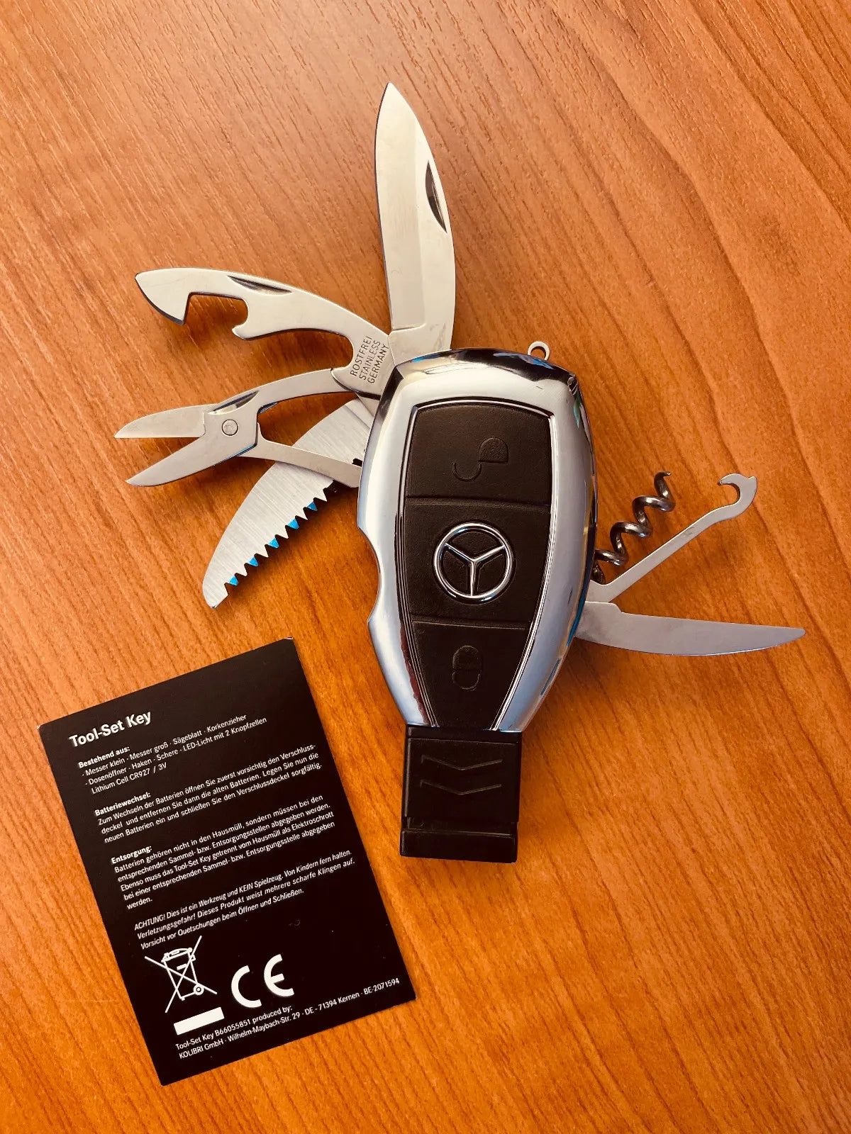 9-in-1 Car Keychain Multi-Function Tool | Self Defense Car Keychain