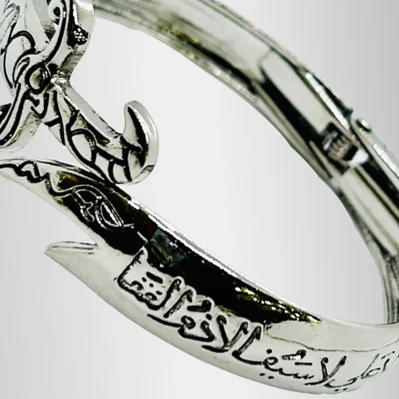 Italian Premium Zulfiqar Sword Bracelet (Re-Sizeable)
