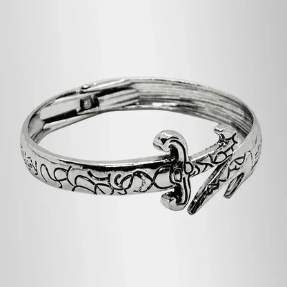 Italian Premium Zulfiqar Sword Bracelet (Re-Sizeable)