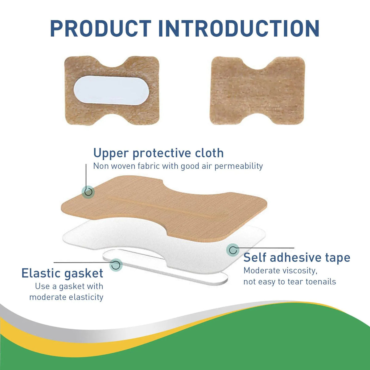 Quick Toe Nail Correction Patches | DIVERSE DEPOT®
