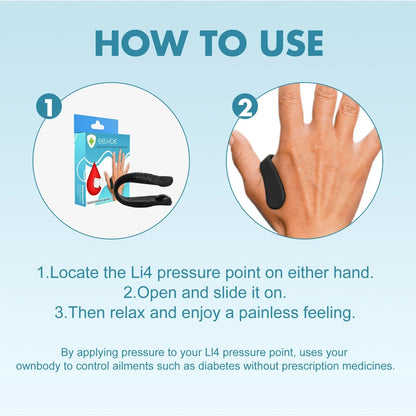 Sugar Control Acupressure Clip | Magnetic Sugar Control Clip