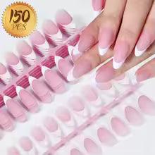 DIVERSE DEPOT™ - Elegant French Glow Nail Set
