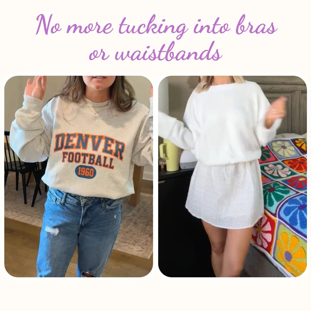 DIVERSE DEPOT™ - Instant Crop Top Adjustable Waist Band