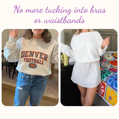 DIVERSE DEPOT™ - Instant Crop Top Adjustable Waist Band