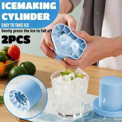 DIVERSE DEPOT™ - Quick Portable Ice Cube Maker Cup