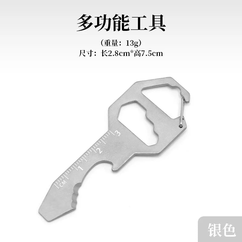 DIVERSE DEPOT™ - 6 In 1 Multi Tool Keychain Opener