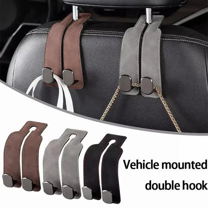 DIVERSE DEPOT™ - Car Back Seat Leather Hook